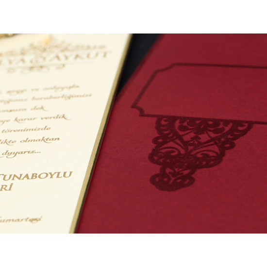 Alyans Lüks Davetiye 3015