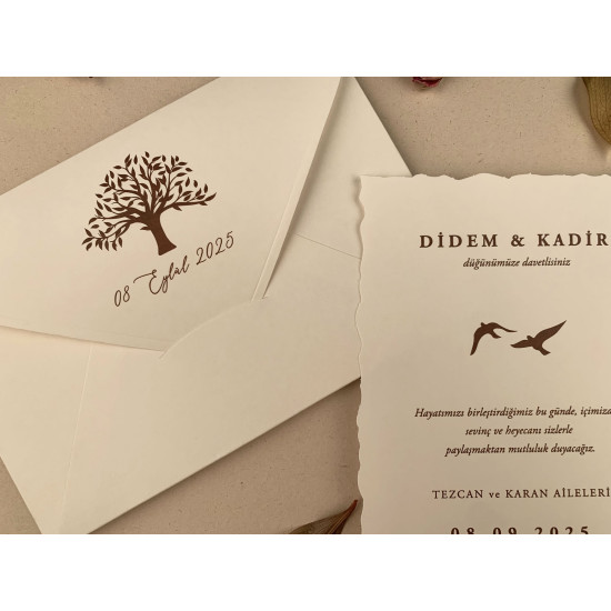 L Düğün Nişan Davetiyesi 13272