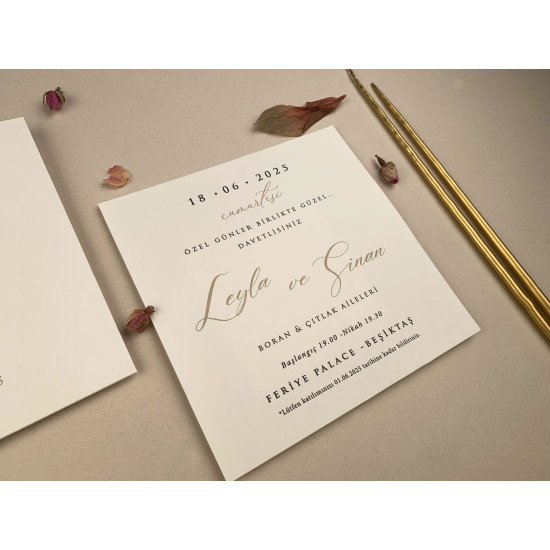 L Düğün Nişan Davetiyesi 13276 L Düğün Nişan Davetiyesi 13276